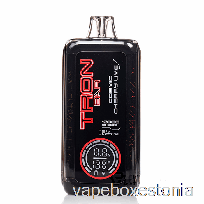 Vape Box Estonia Tron ​​bar 12k ühekordne Kosmiline Kirsilaim
